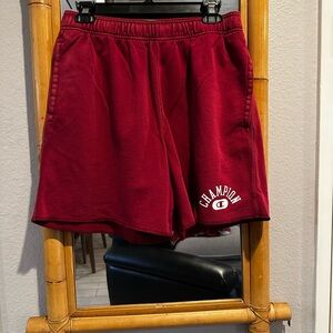 Champion Mens Red Shorts